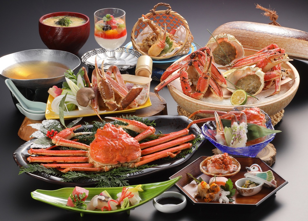 皆生松月 K3D【夕食ダイニング】カニ会席♪ズワイガニのフルコース