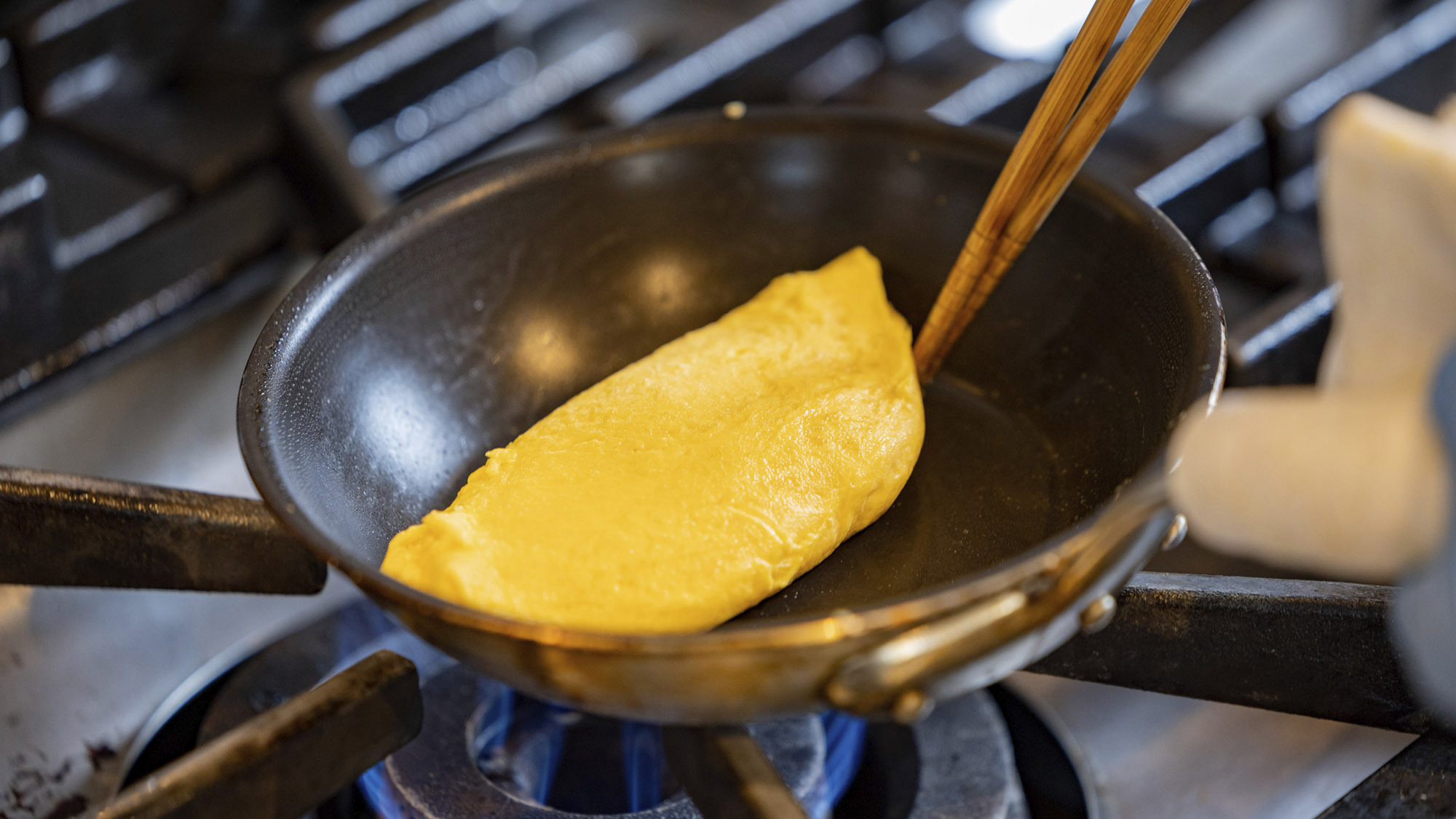 朝食イメージ:焼きたてオ ムレツ★久原油コラボ★