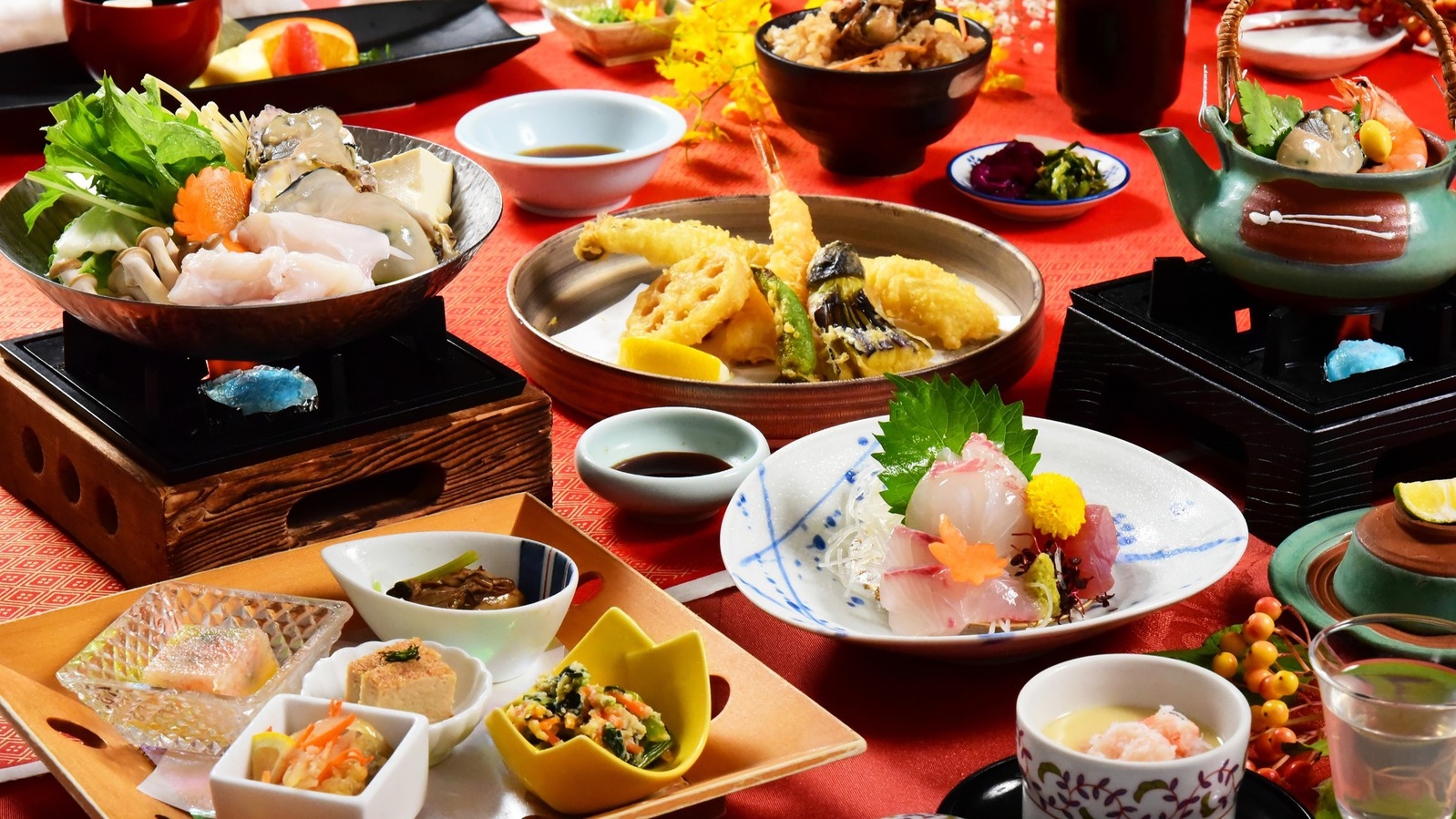 【直前割】＜四季会席プラン＞が2000円引き！ご当地名物「相生産牡蠣」と冬の味覚を味わう人気会席