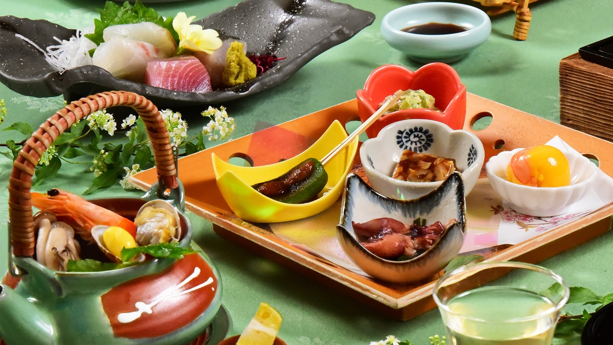 3/12〜【四季会席プラン】浅蜊や白魚、鰆など春の美味を気軽に楽しむプラン