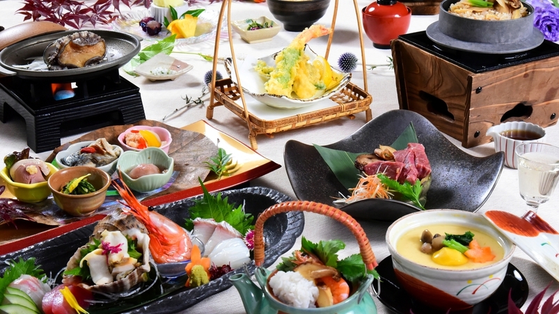 人気No.1・料理長おすすめ【旬の極み会席】四季折々の海の幸と播磨牛を堪能する贅沢会席