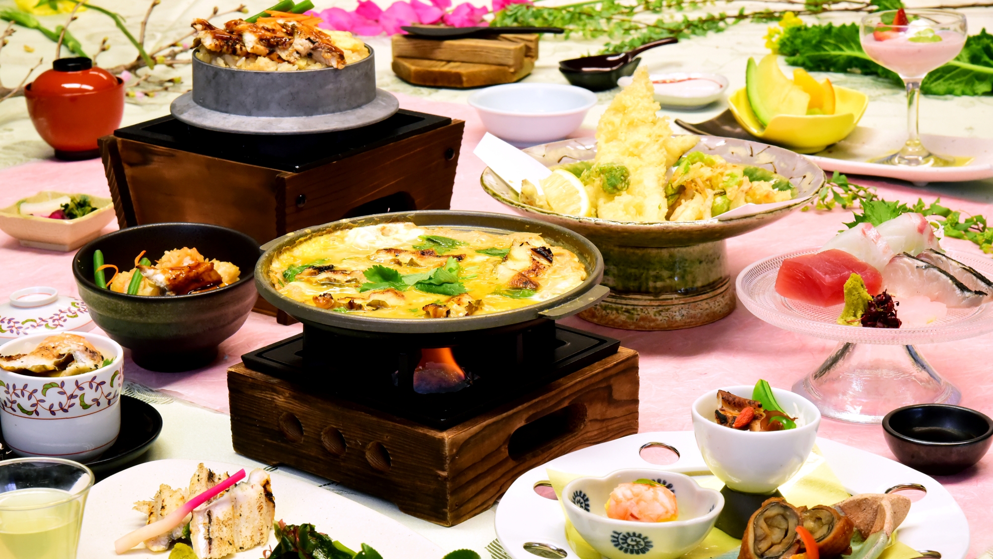 *2025秋【穴子会席】肉厚の穴子を秋の地野菜とともに上品に仕上げた穴子料理の数々。