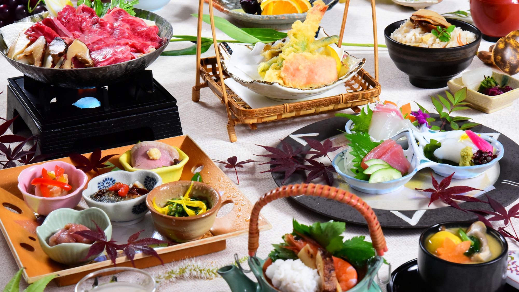*2026秋【ランチ／旬会席】松茸をはじめ、実りの秋を楽しむ贅沢な秋のごちそう会席