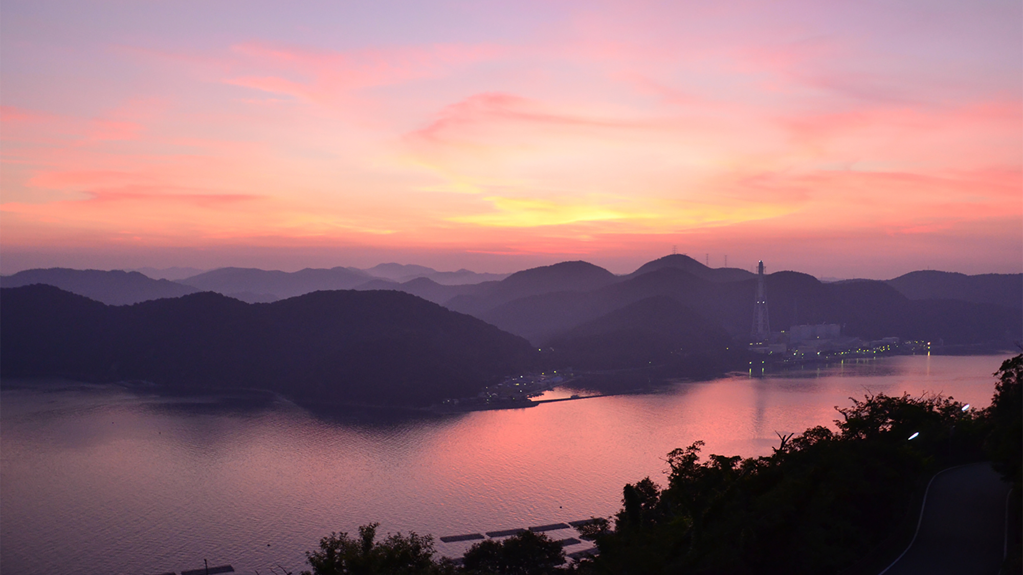 夕日100選・赤穂御崎に沈む夕日