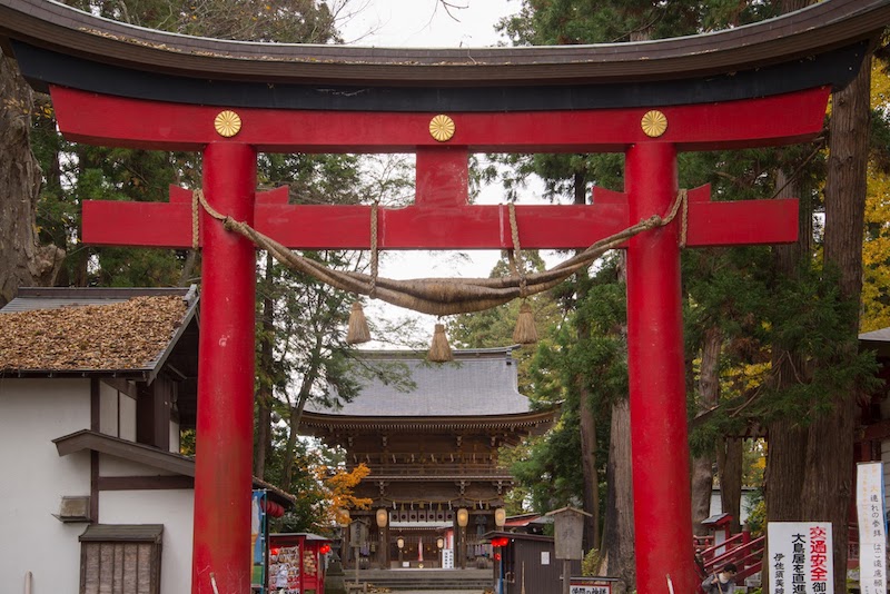 【伊佐須美神社】会津の総鎮守として2000年もの歴史を誇ります。（当館より車で約25分）