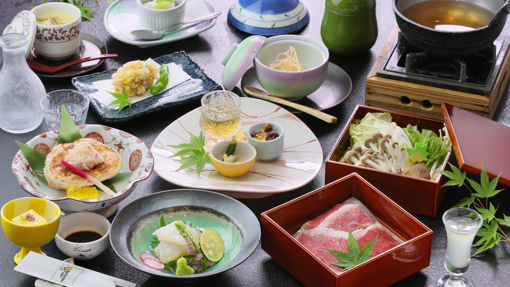 新【直前割】【現金特価】得割プラン！ 蟹甲羅焼き＆選べる宮崎牛御膳 ★半露天風呂付客室 【平日限定】