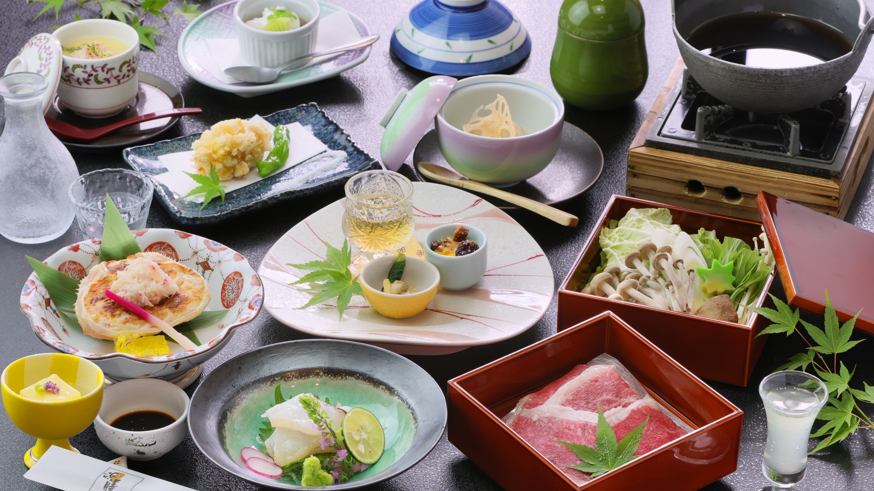 新【直前割】【現金特価】得割プラン！ 蟹甲羅焼き＆選べる宮崎牛御膳 ★半露天風呂付客室 【平日限定】