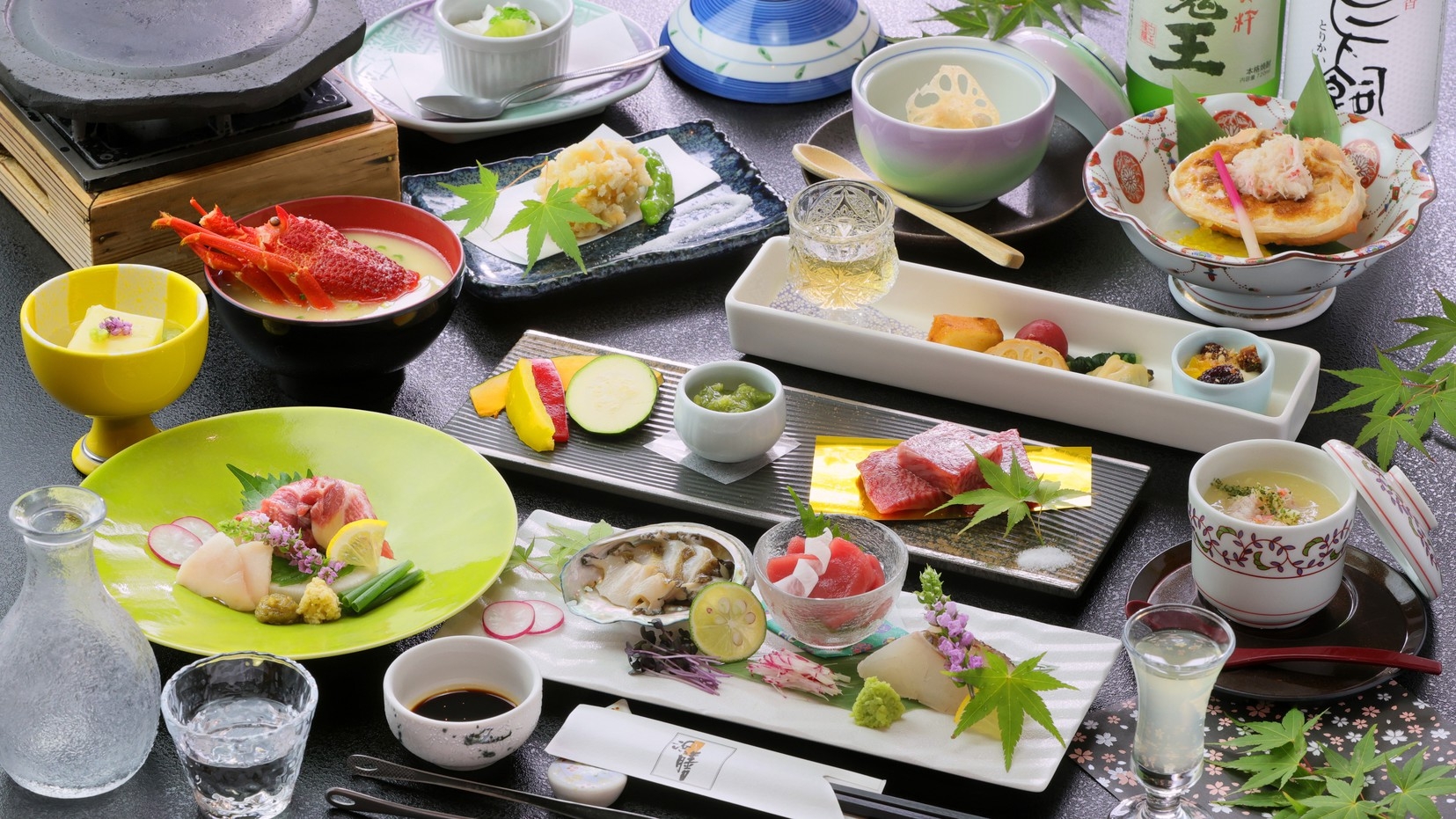 新)☆分け合う和洋会席プラン☆異なる食事をご提供