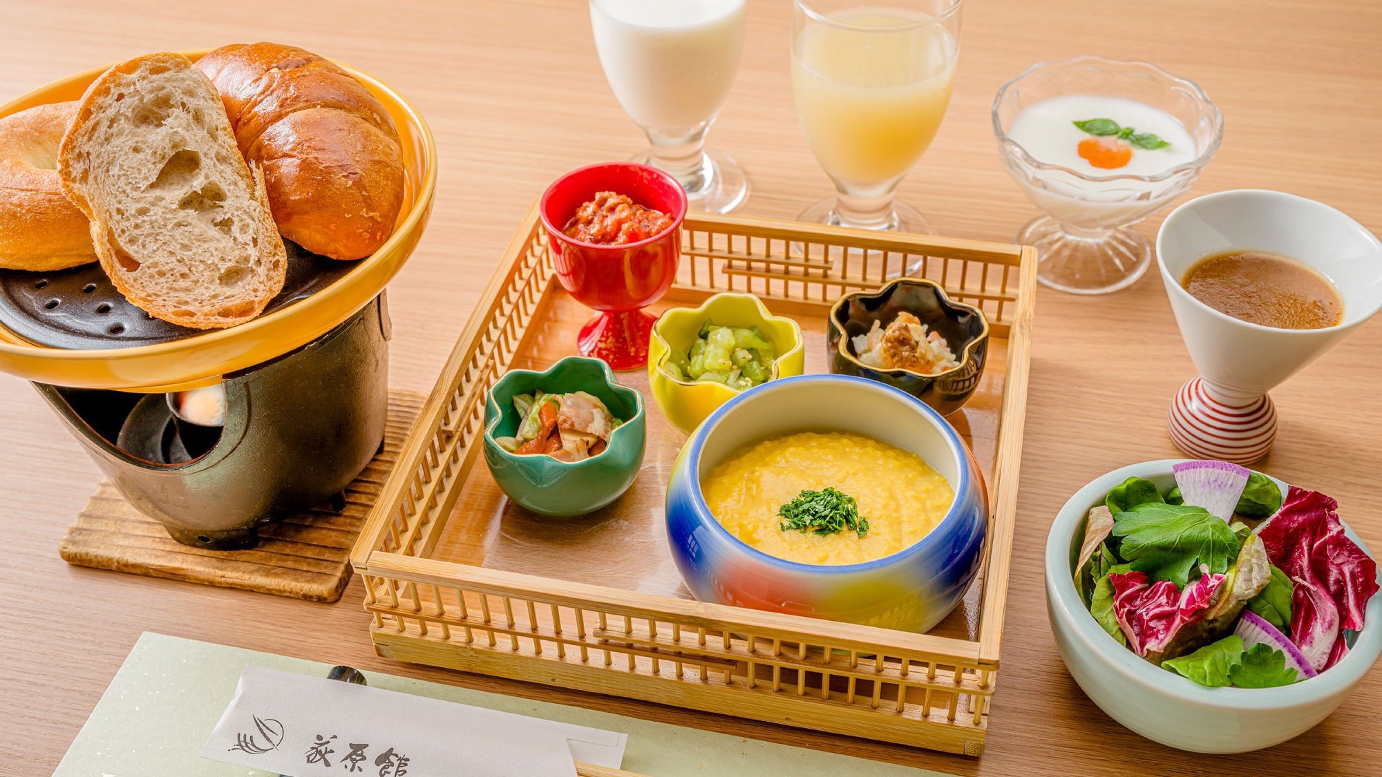 【一人旅応援プラン】お日にち限定≪信州豚会席≫＜塩麹鍋／陶板焼き＞と長野の伝統野菜をご堪能