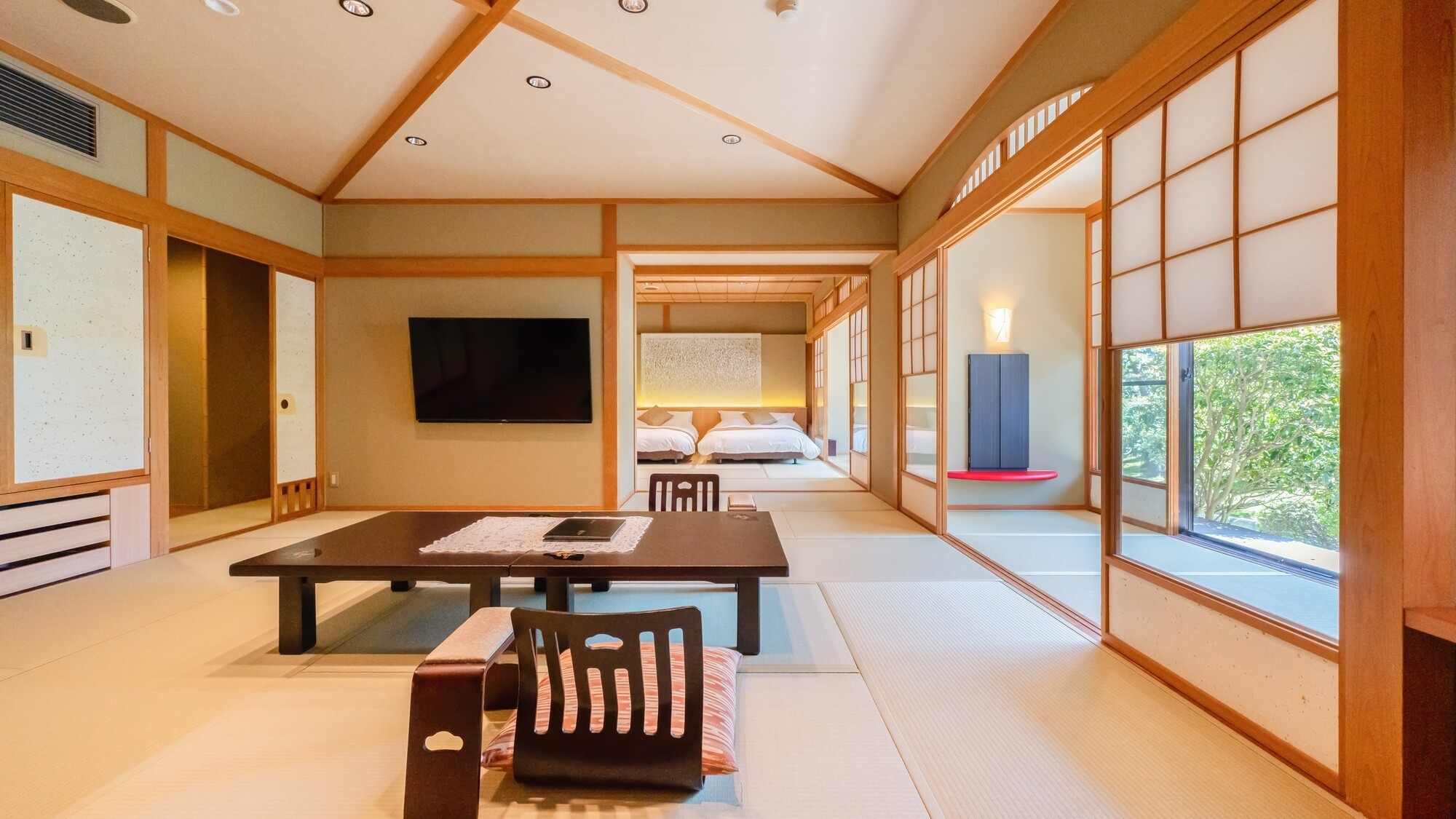 【秋冬SALE】リニューアルオープン！和洋室ガーデンスイート観月亭　お庭を見ながら贅沢なひと時を