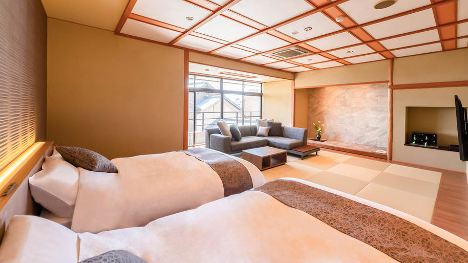 【ガーデンスイート観月亭】洋室 