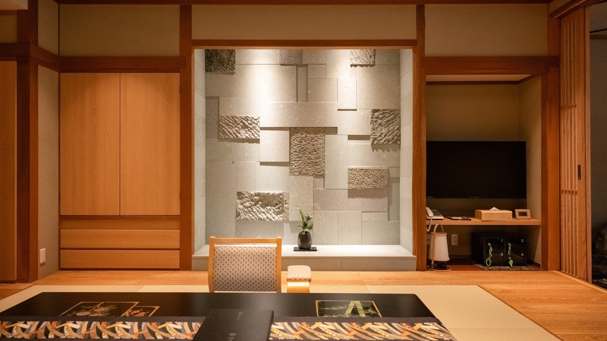 【庭園付き離れ松風庵特別室：曲水】客室露天風呂付き