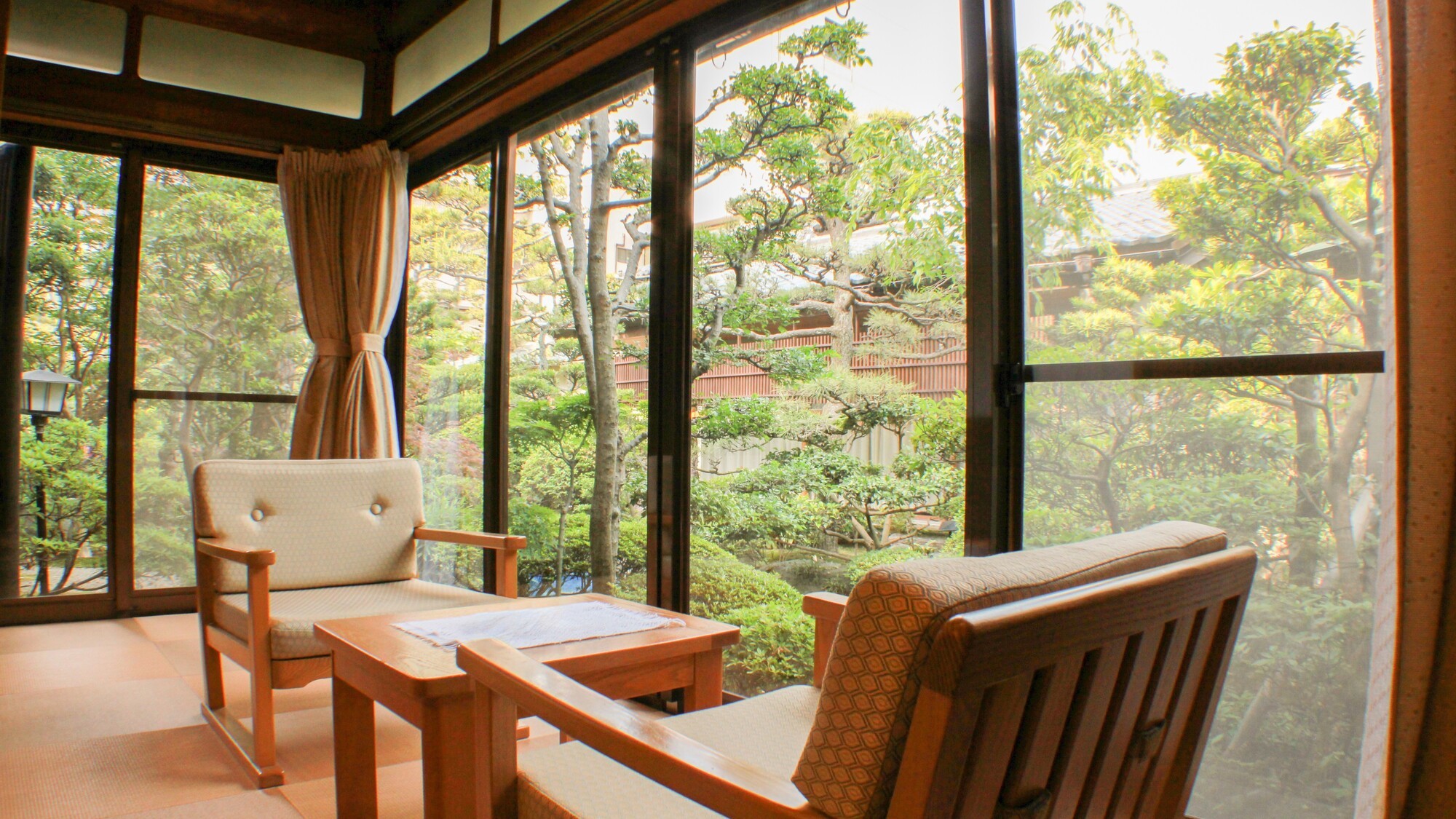 【庭園付き離れ松風庵準特別室：朝陽】客室露天風呂付き