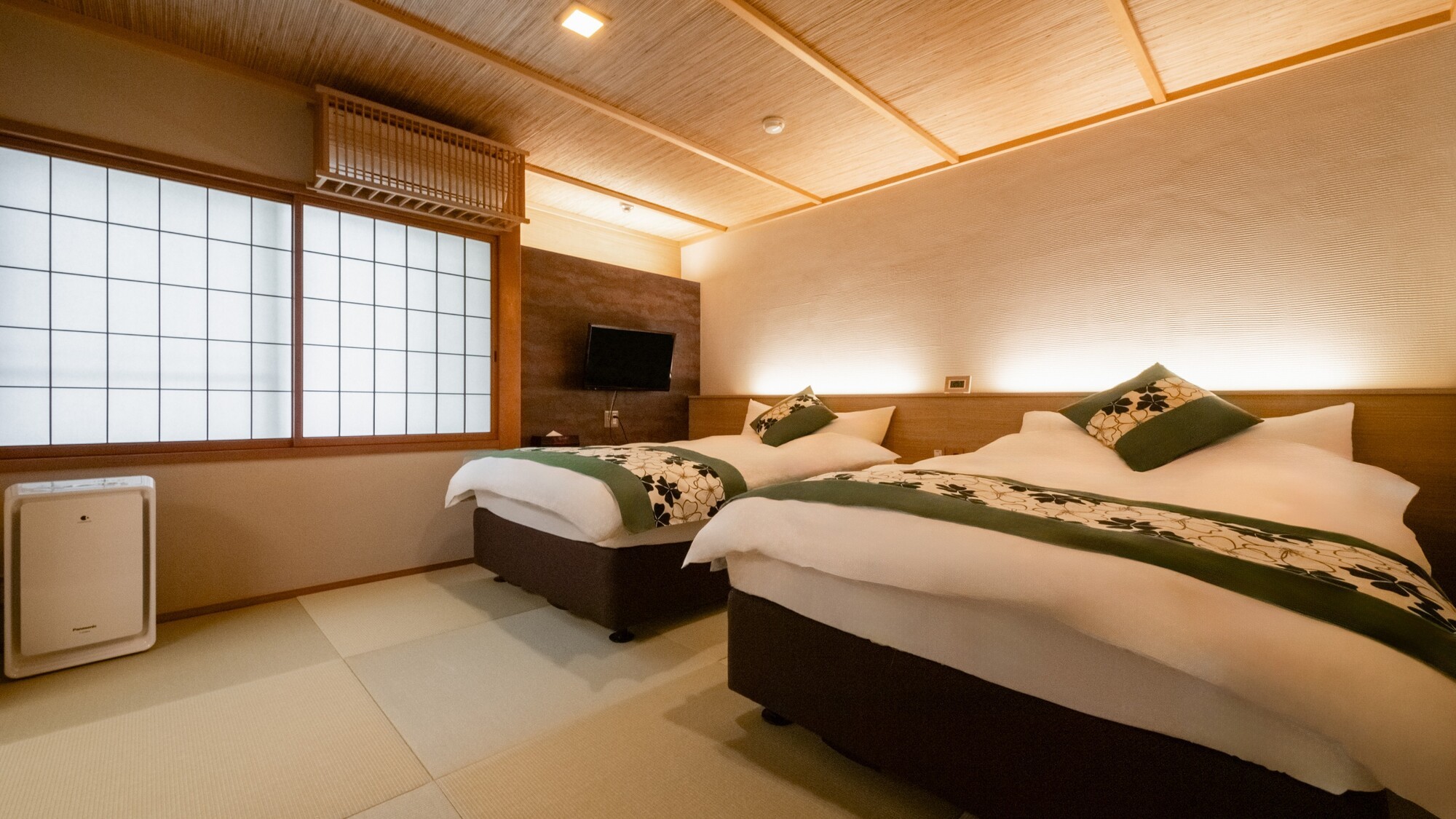 【庭園付き離れ松風庵：若草】和洋室