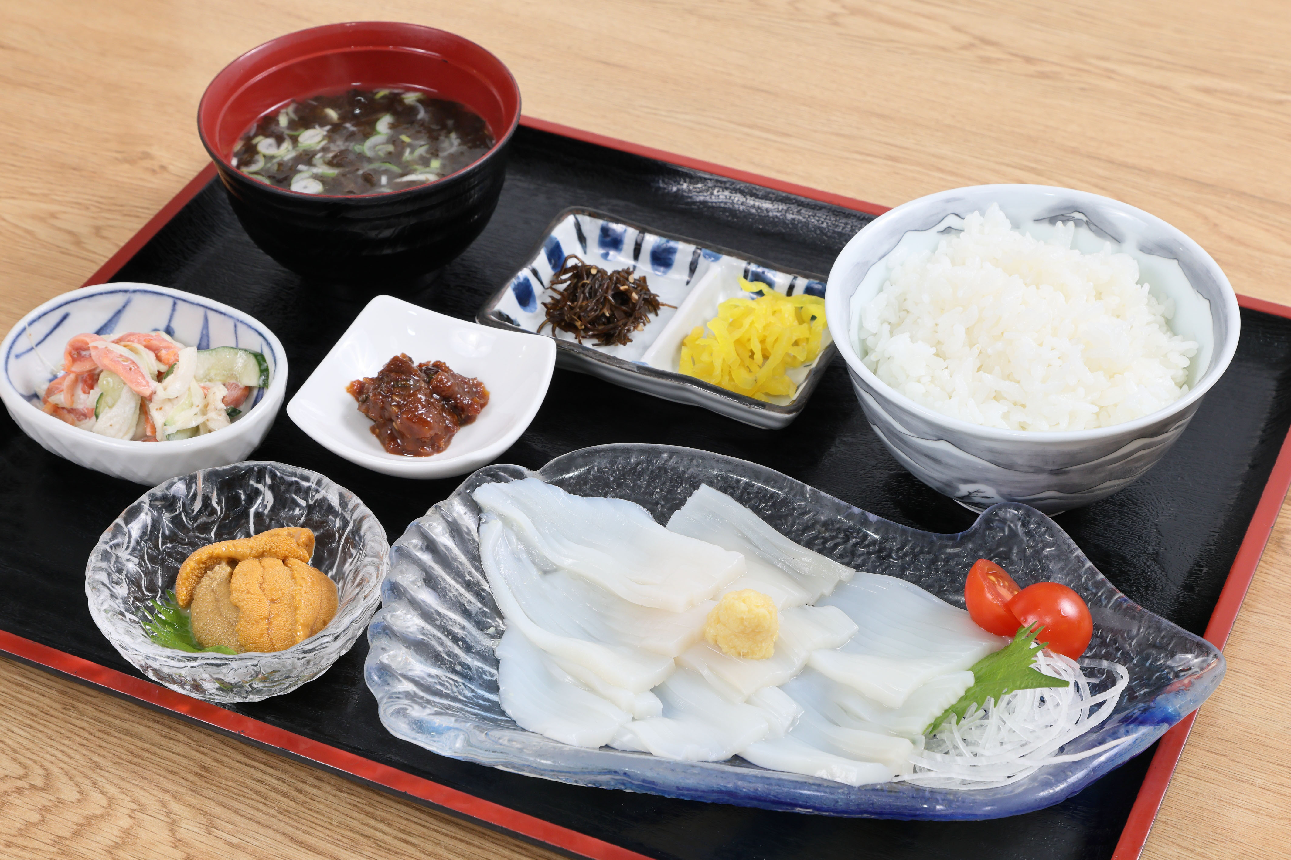 朝市提携店　すずや食堂（メニュー一例）