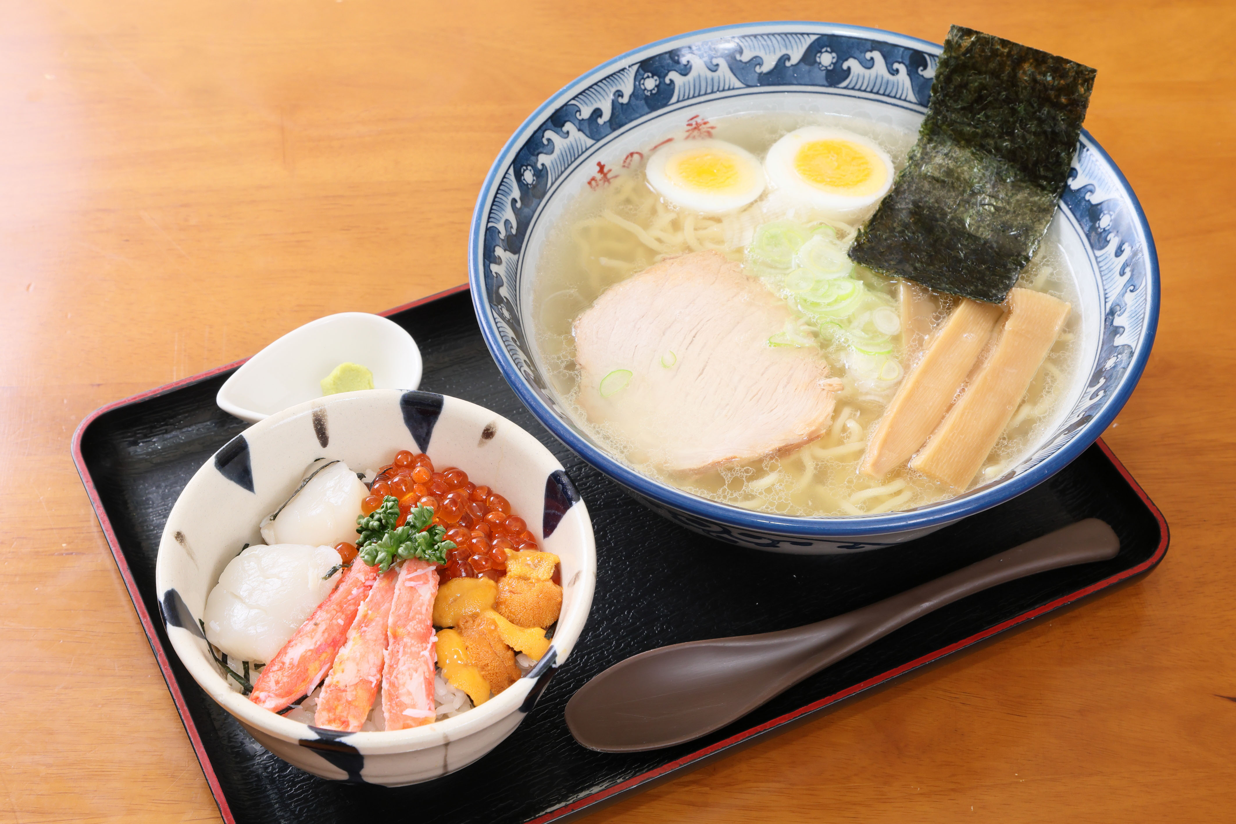 朝市提携店　味の一番（メニュー一例）