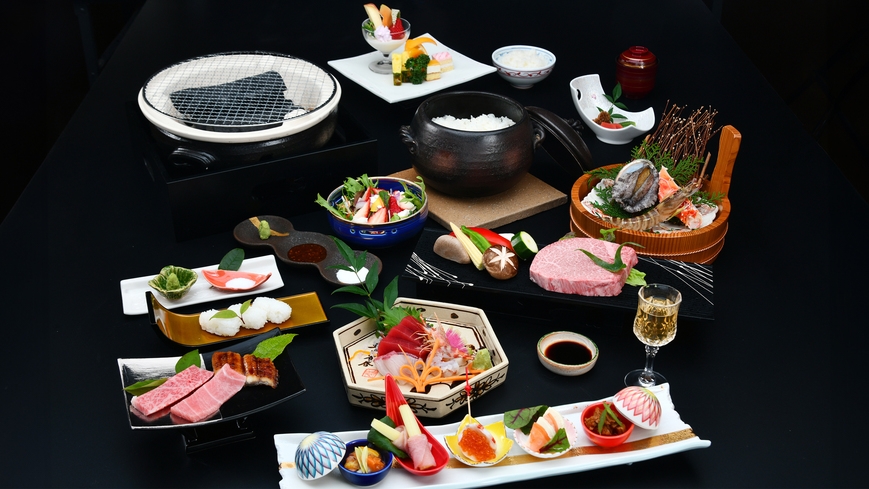 【スイートルームで過ごす夏旅】夏休み限定割引！飛騨牛シャトーブリアンの炭火焼コース！プール・打上花火