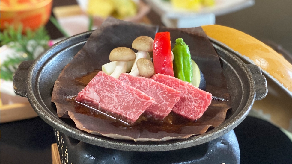 【楽天月末セール】全14品の料理『和食コース』飛騨牛は郷土料理の朴葉味噌ステーキで！
