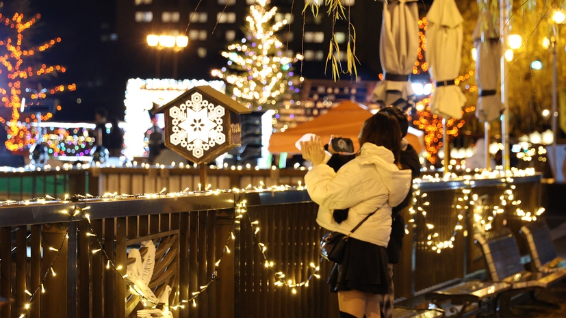 【花火が見える10F以上のお部屋】クリスマスイブ☆３組様【和洋中50種バイキング】食べ放題＋飲み放題