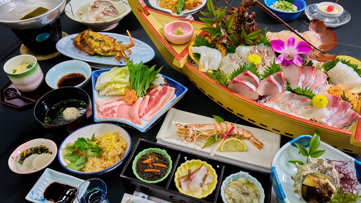 【期間限定　天草下田温泉・伊勢えび祭り】　伊勢海老料理３品（全１５品）