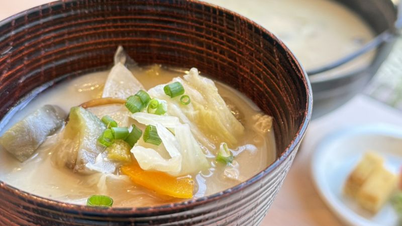 具だくさん味噌汁
