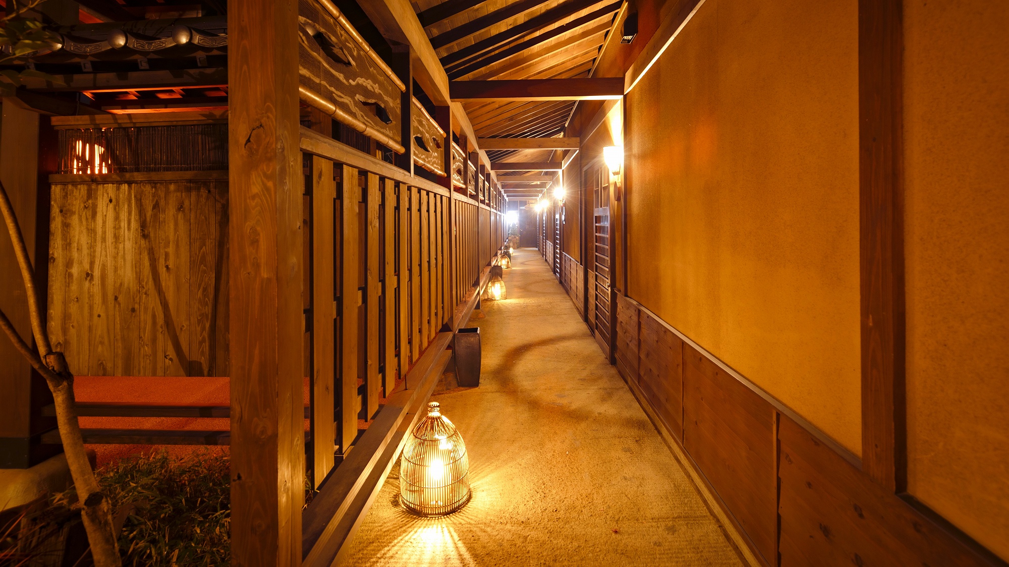 客室までの通路