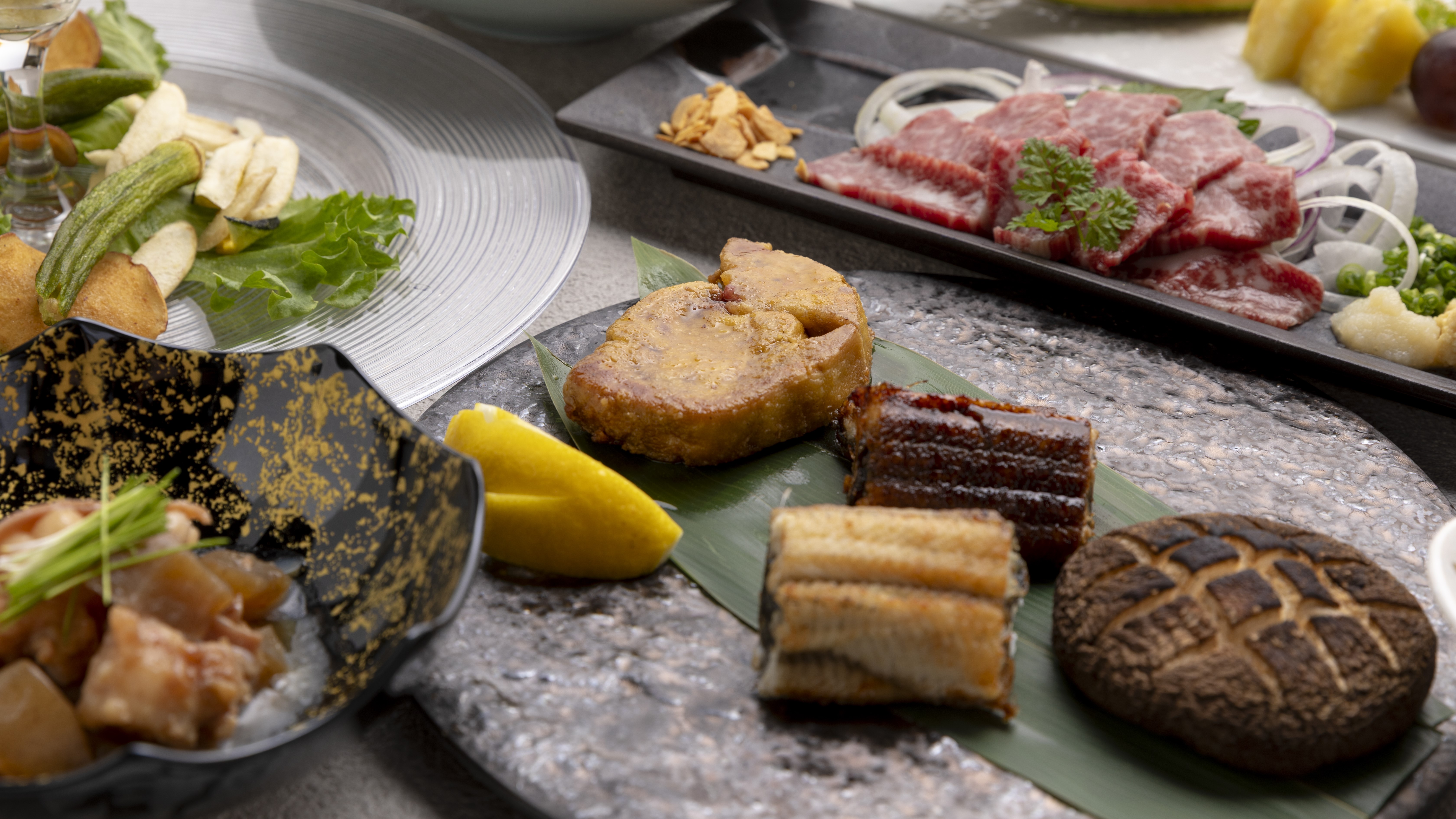 肉尽くし会席馬刺し　台物