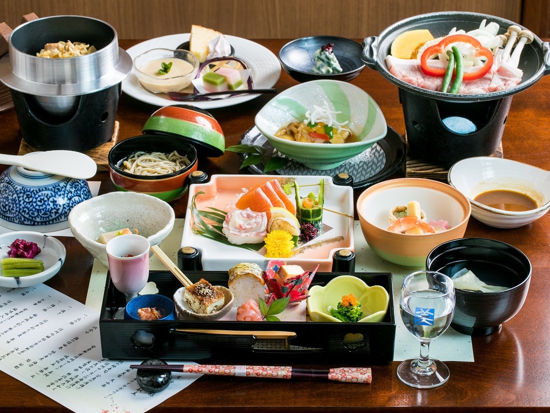 1泊2食｜信州の夏の味覚お届け★信州吟醸豚の陶板焼プラン