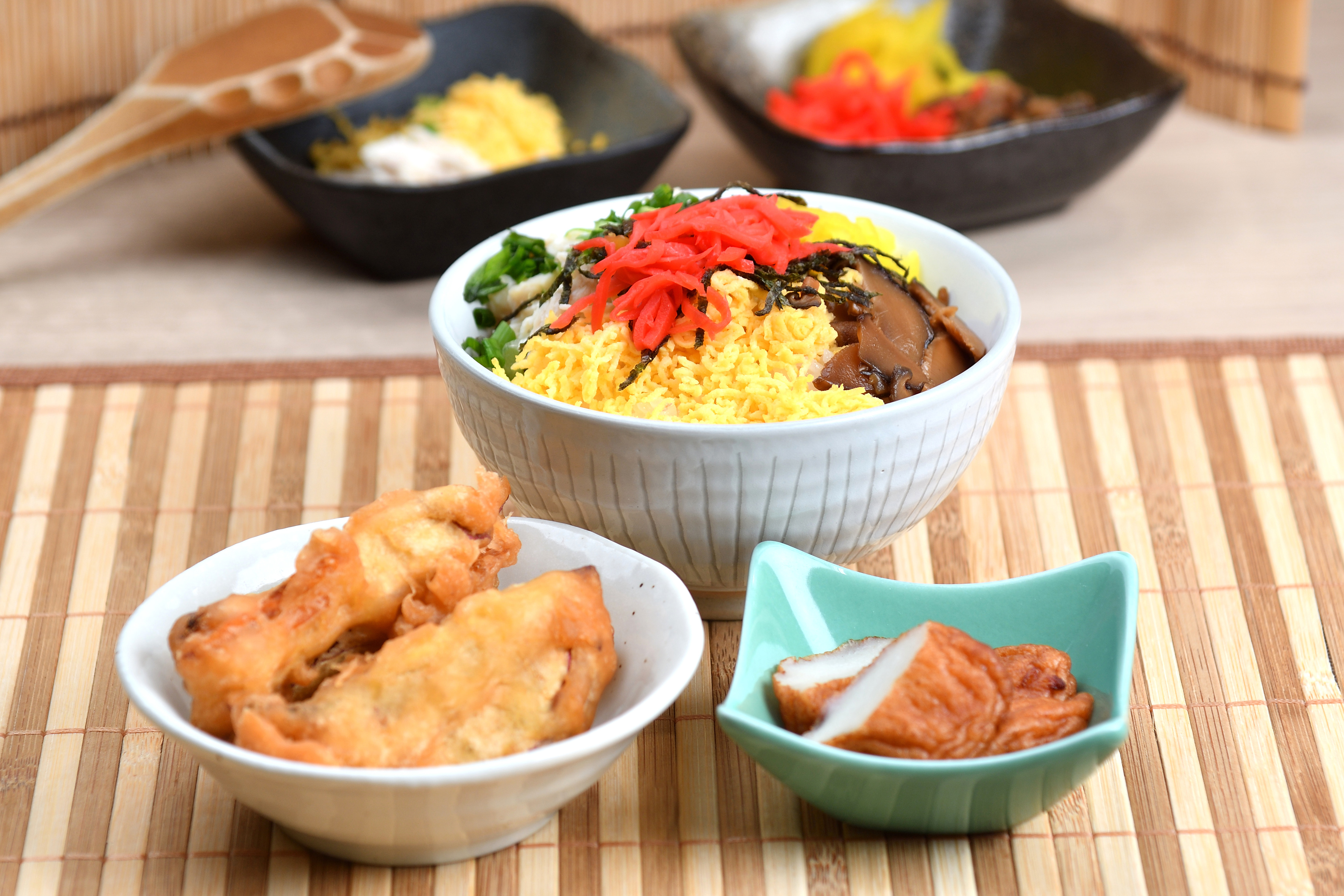 朝食では鹿児島名物の鶏飯もお召し上がりいただけます♪