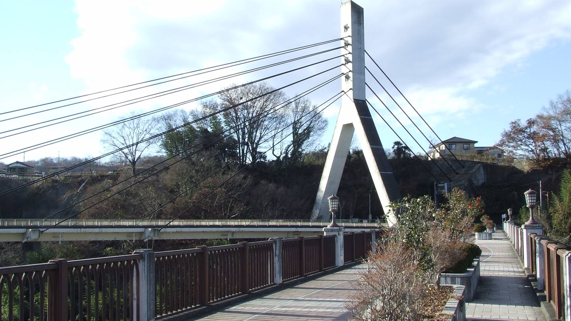 *周辺観光/秩父橋。「あの日見た花の名前を僕達はまだ知らない。」の聖地巡礼スポット。