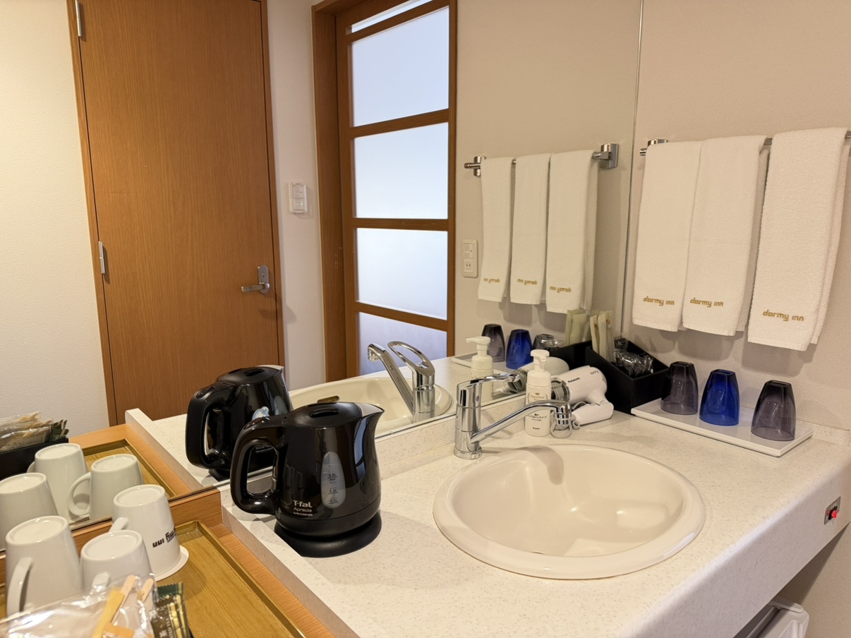 ツインルーム・クイーンルーム　洗面台