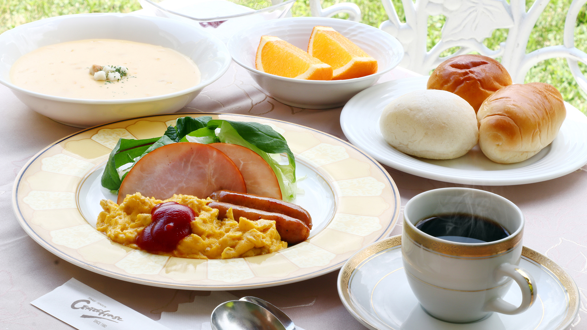 【お料理】 朝食の一例*