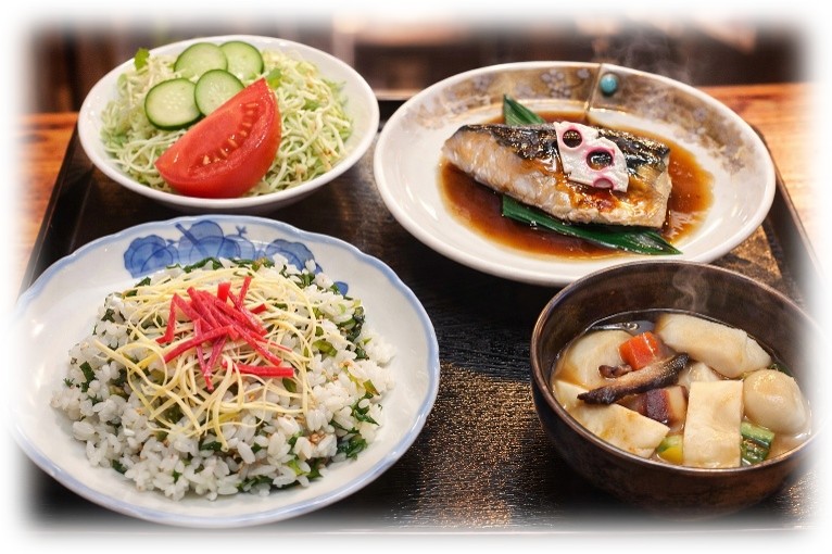 阿蘇高菜飯定食