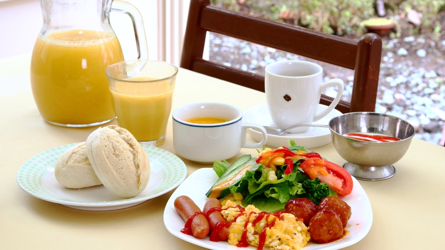 朝食◆シンプルな洋食スタイル