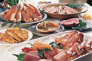 これは贅沢！！冬の味覚☆特選ずわいフルコース☆ミニステーキ付プラン　