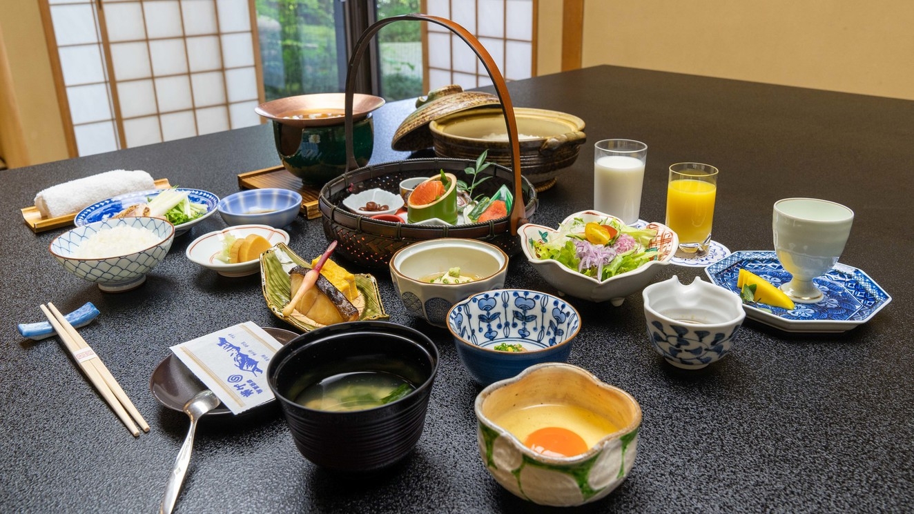 【スタンダード】那須の旬を味わう季節の会席と源泉かけ流し温泉