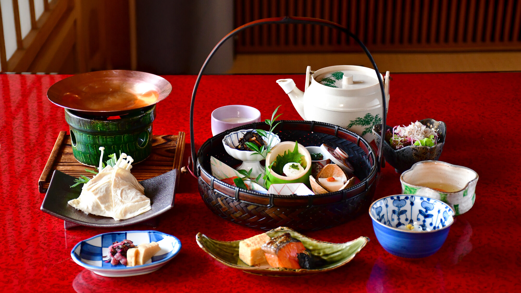 【季節の会席料理】献立一例