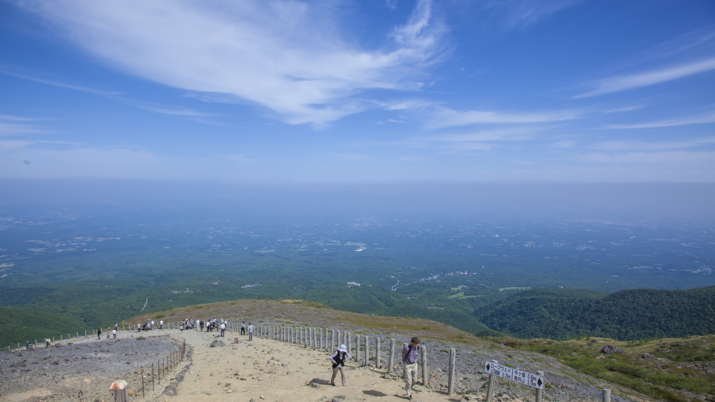 【周辺観光】日本百名山のひとつの茶臼岳