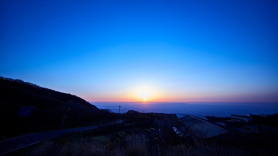【周辺観光】那須高原から望む朝日