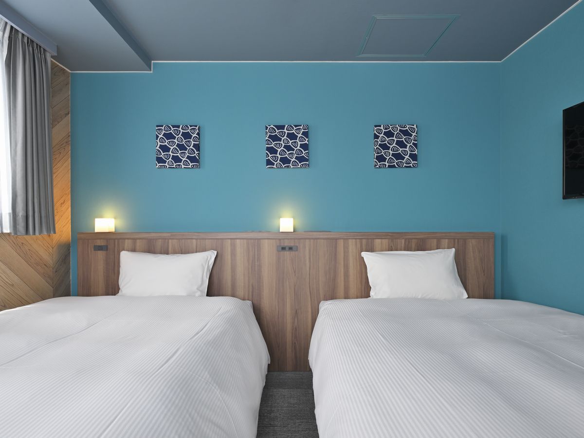 【2024年リニューアル♪駅前1号館】ツイン／禁煙