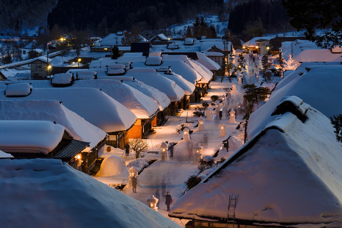 【2/28限定・先着30名・1泊2食付】会津地酒飲み比べと郷土料理、雪の大内宿散策付プラン