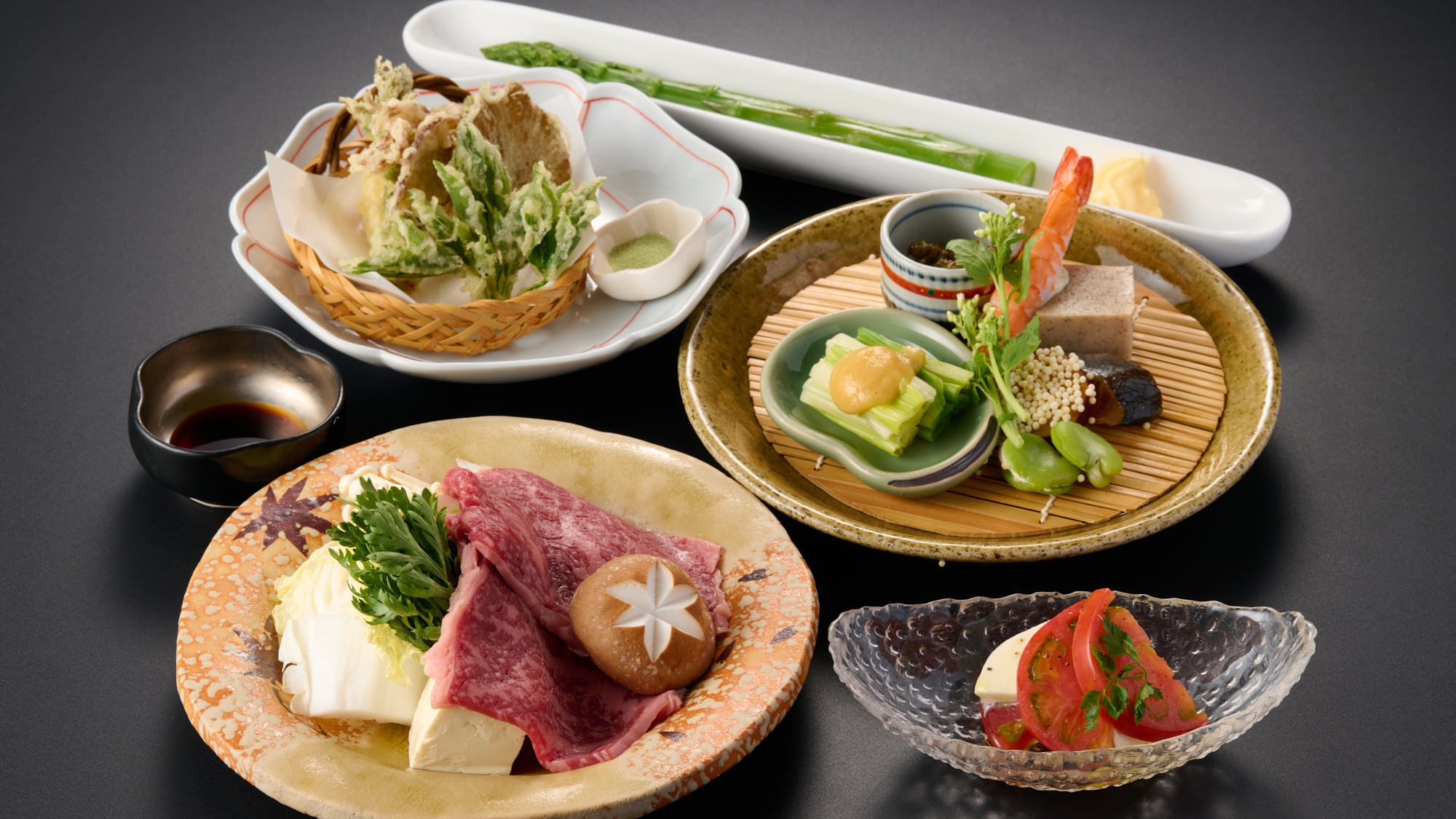 大内宿へ車で10分♪会津の創作膳と満喫プラン【朝夕2食】