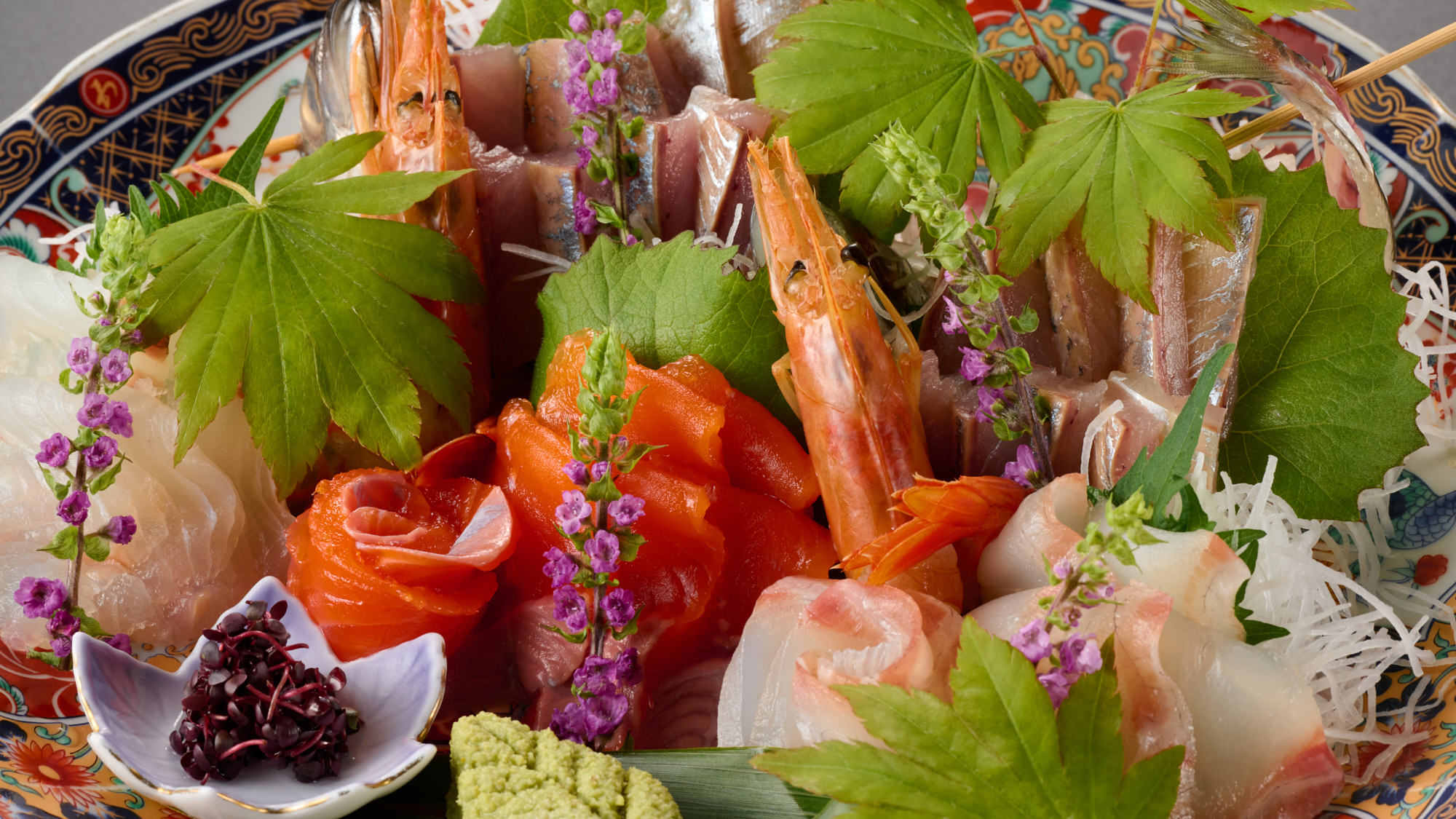 【記念日プラン】季節の創作懐石と豪華海鮮お造り