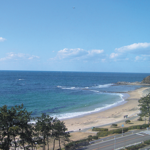 View from the room: A spectacular location overlooking the Genkai Sea.