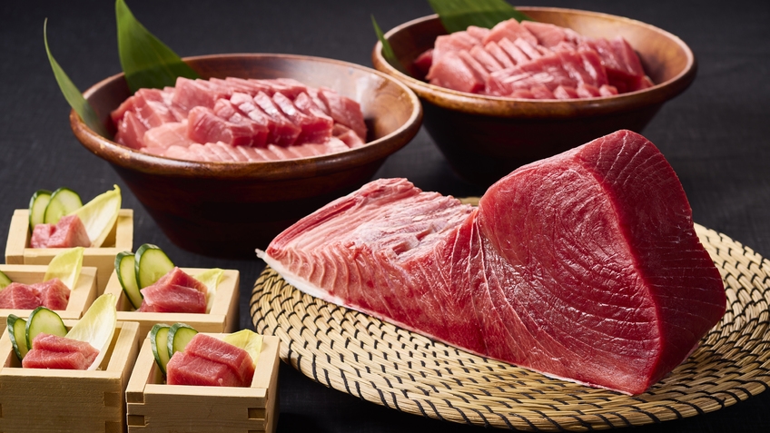 ブリと本マグロ　ふくおか・海鮮ビュッフェPREMIUM
