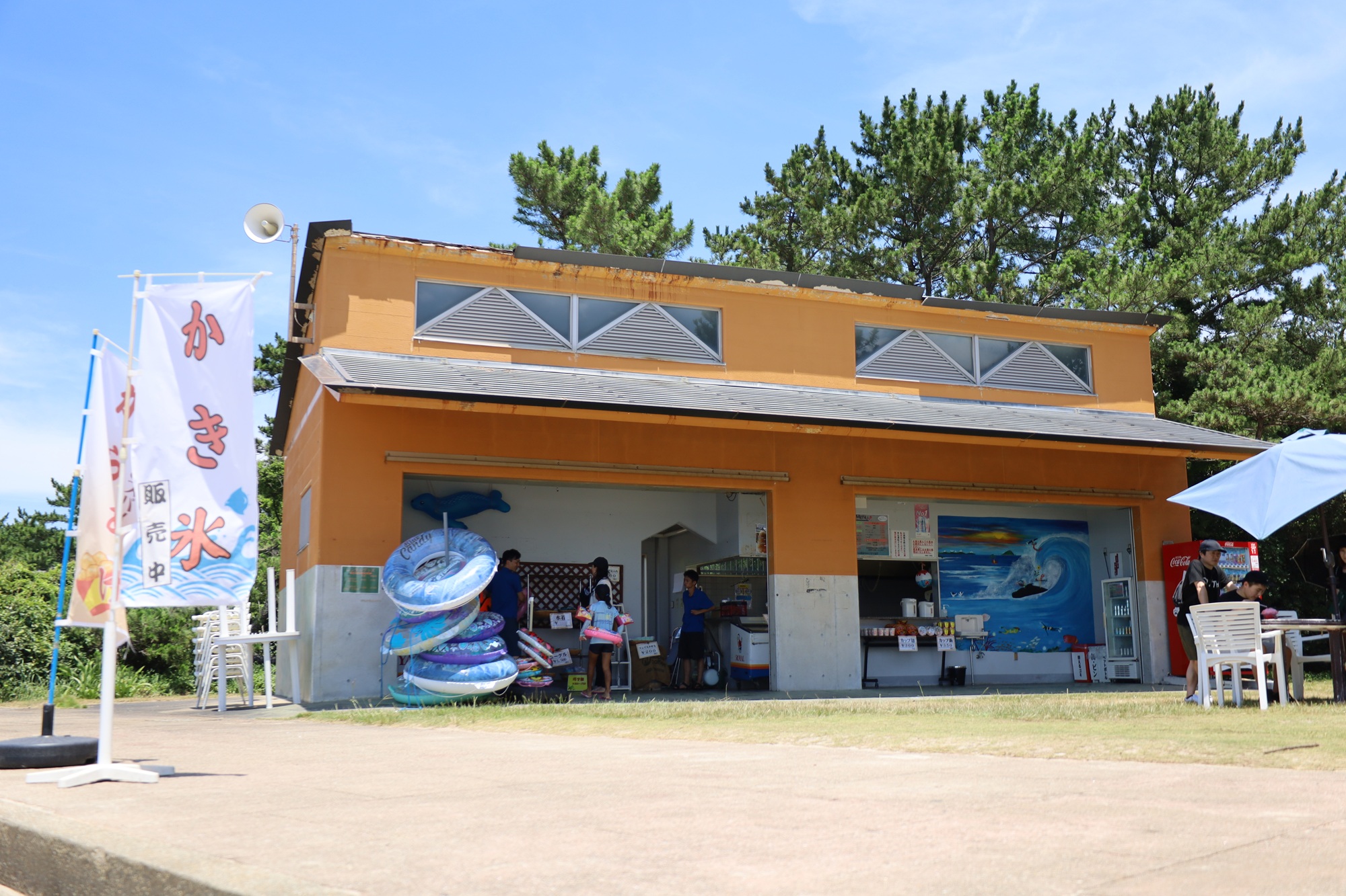 海水浴場　売店