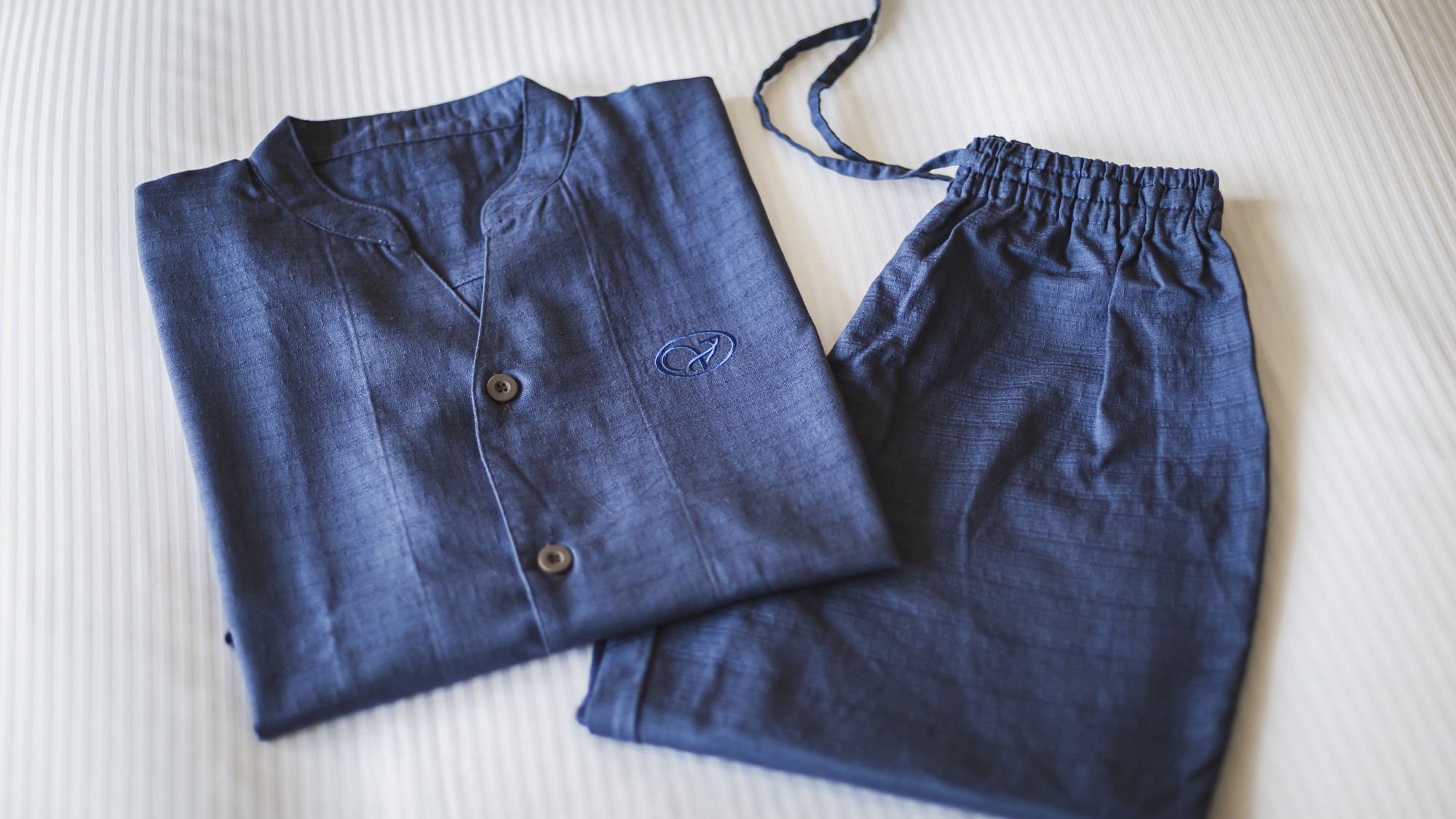 上下分かれたナイトウェア