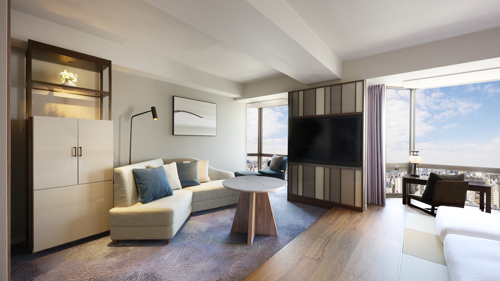 エグゼクティブジュニアスイート 45.7㎡（シティ側）