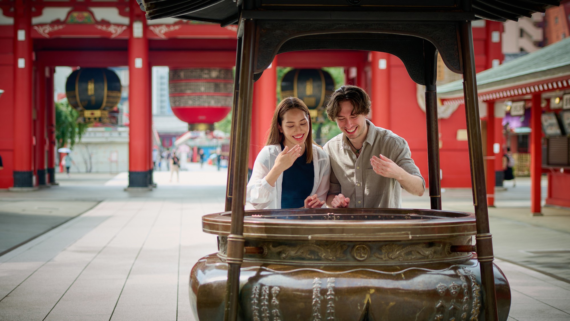 浅草寺までは徒歩約５分