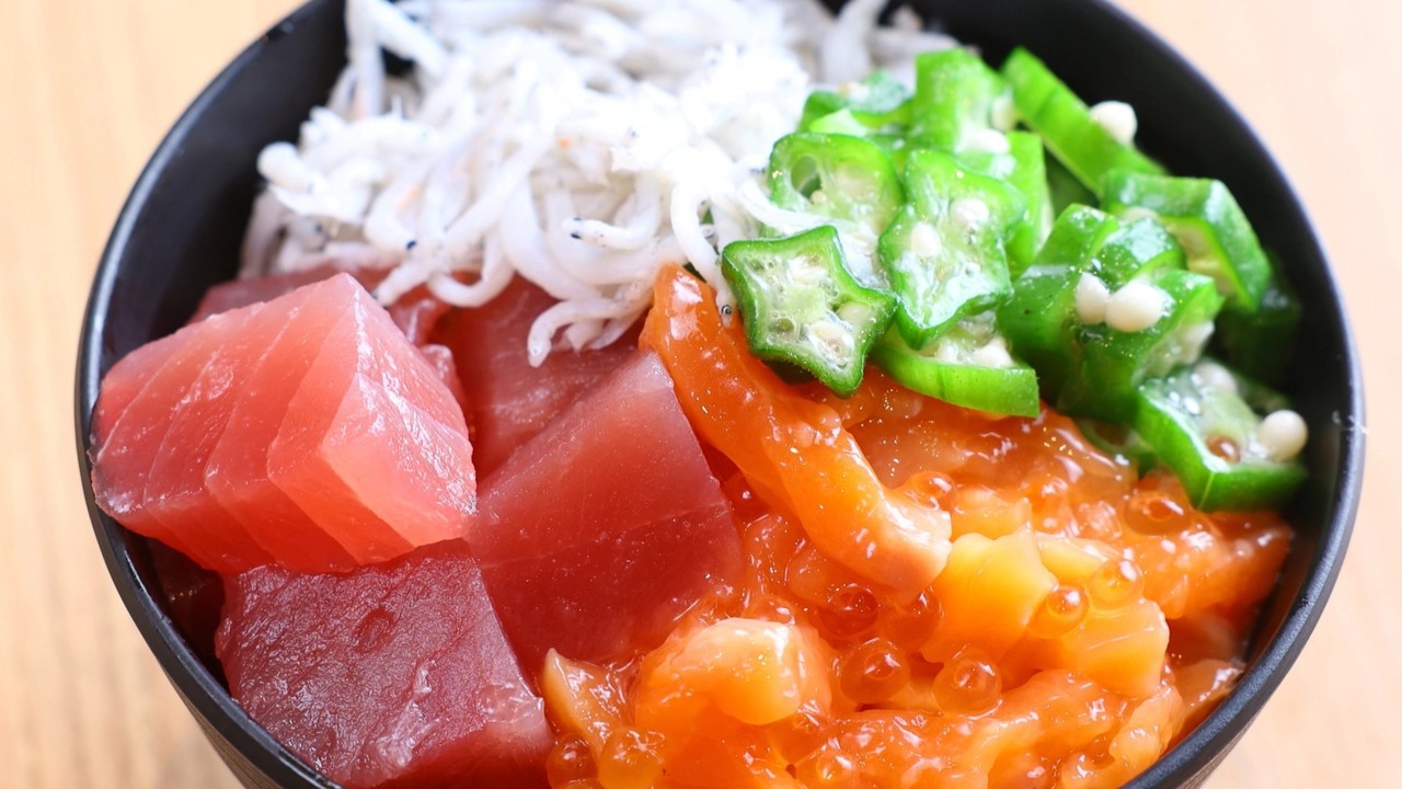 ◆朝食　サーモンいくら